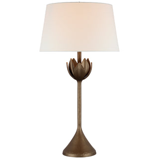 Buy antique-bronze-leaf Alberto Table Lamp by Visual Comfort Signature