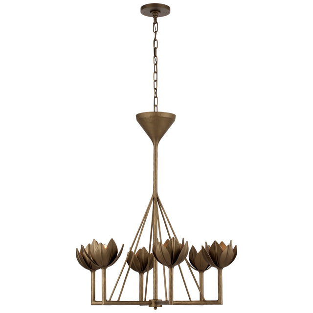 Alberto Outdoor (Damp) Chandelier by Visual Comfort Signature