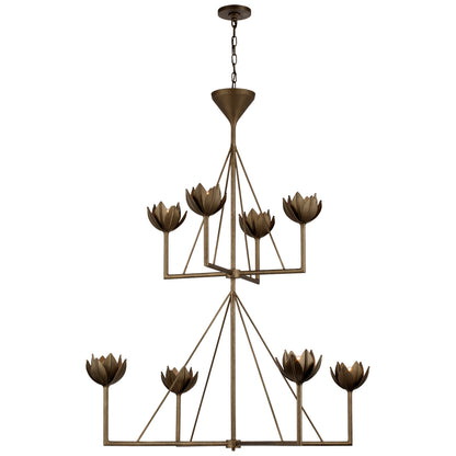Alberto Outdoor (Damp) Chandelier by Visual Comfort Signature