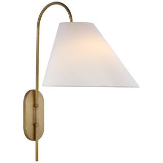 Buy soft-brass Kinsley Outdoor (Damp) Sconce by Visual Comfort Signature