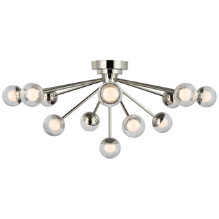 Alloway Outdoor (Damp) Flush Mount Ceiling Light by Visual Comfort Signature