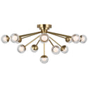 Alloway Outdoor (Damp) Flush Mount Ceiling Light by Visual Comfort Signature