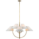 Kinsley Outdoor (Damp) Chandelier by Visual Comfort Signature