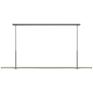 Buy polished-nickel Axis Outdoor (Damp) Pendant by Visual Comfort Signature