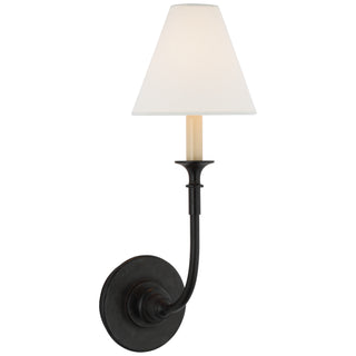 Buy aged-iron Piaf Sconce by Visual Comfort Signature