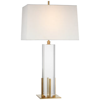 Buy crystal-and-hand-rubbed-antique-brass Gironde Table Lamp by Visual Comfort Signature