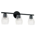 Capital Lighting - 145031MB-524 - Three Light Vanity - Dena - Matte Black from Lighting & Bulbs Unlimited in Charlotte, NC