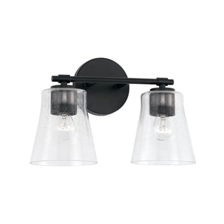 Buy matte-black Baker Vanity by Capital Lighting