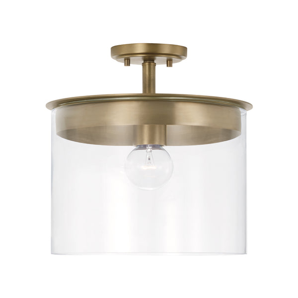 Mason Semi-Flush Mount Ceiling Light by Capital Lighting