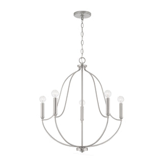 Buy brushed-nickel Madison Chandelier by Capital Lighting
