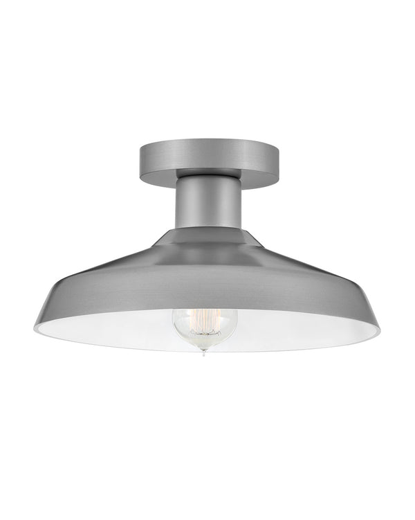 Forge Outdoor (Damp) Flush Mount Ceiling Light by Hinkley