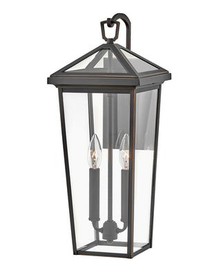 Buy oil-rubbed-bronze-with-clear-glass-and-clear-shade Alford Place Outdoor (Wet) Wall Lantern by Hinkley
