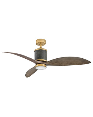 Merrick Outdoor (Damp) Ceiling Fan with Light by Hinkley