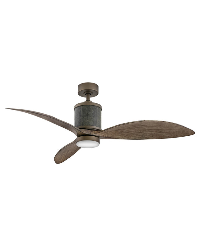 Merrick Outdoor (Damp) Ceiling Fan with Light by Hinkley