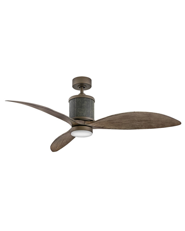 Merrick Outdoor (Damp) Ceiling Fan with Light by Hinkley