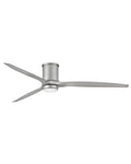 Hover Flush Outdoor (Wet) Flush Mount Ceiling Fan with Light by Hinkley