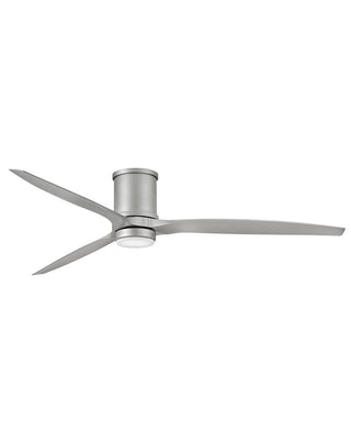 Hover Flush Outdoor (Wet) Ceiling Fan with Light by Hinkley