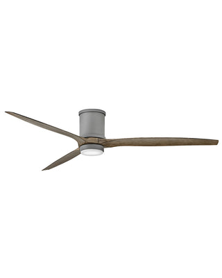 3-Blades Hover Flush Outdoor (Wet) Hugger Ceiling Fan with Light by Hinkley