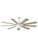 9-Blades Turbine Outdoor (Wet) Ceiling Fan with Light by Hinkley
