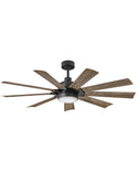 9-Blades Turbine Outdoor (Wet) Ceiling Fan with Light by Hinkley