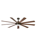 9-Blades Turbine Outdoor (Wet) Ceiling Fan with Light by Hinkley