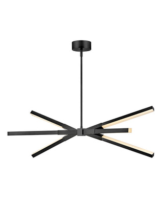 Buy black-with-etched-acrylic-glass-and-white-shade Rae Pendant by Fredrick Ramond