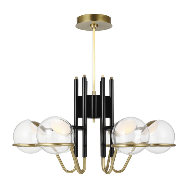 Crosby Outdoor (Damp) Chandelier by Visual Comfort Modern