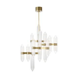 Langston Outdoor (Damp) Chandelier by Visual Comfort Modern