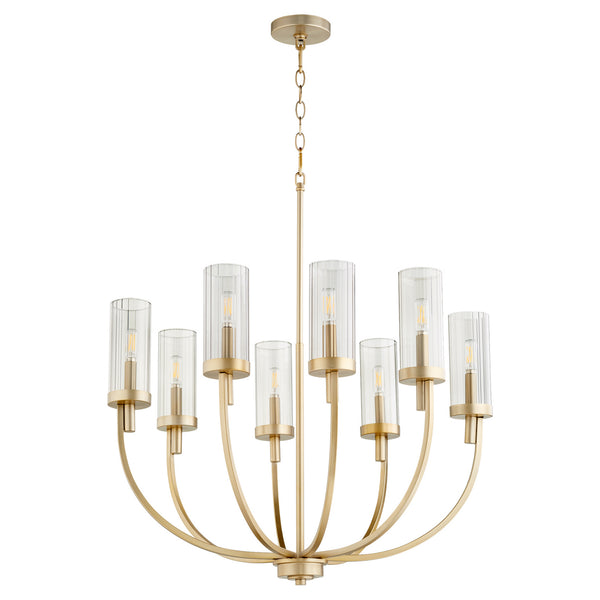 Ladin Outdoor (Damp) Chandelier by Quorum
