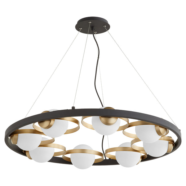 Nimbus Outdoor (Damp) Chandelier by Quorum