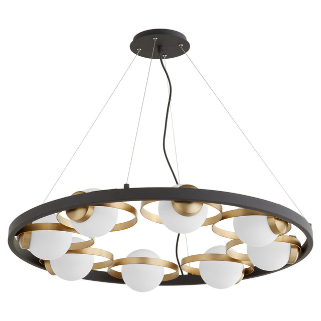 Nimbus Outdoor (Damp) Chandelier by Quorum