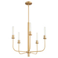 Sheridan Outdoor (Damp) Chandelier by Quorum