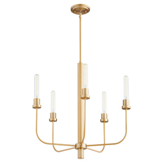 Buy aged-brass Sheridan Outdoor (Damp) Chandelier by Quorum