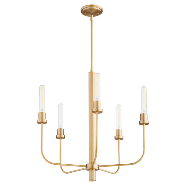 Sheridan Outdoor (Damp) Chandelier by Quorum