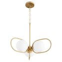 Belmont Outdoor (Damp) Chandelier by Quorum