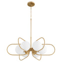 Belmont Outdoor (Damp) Chandelier by Quorum