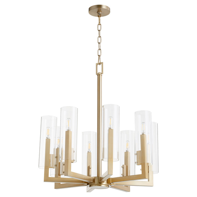 Harbin Outdoor (Damp) Chandelier by Quorum