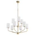 Harmony Outdoor (Damp) Chandelier by Quorum