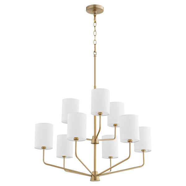 Harmony Outdoor (Damp) Chandelier by Quorum