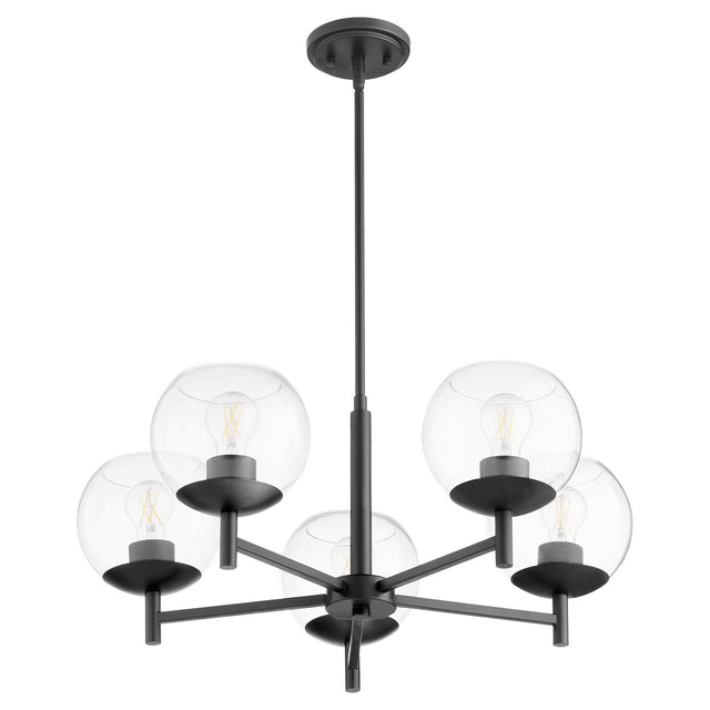 Lyon Outdoor (Damp) Chandelier by Quorum