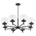 Lyon Outdoor (Damp) Chandelier by Quorum