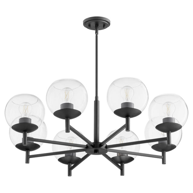 Lyon Outdoor (Damp) Chandelier by Quorum