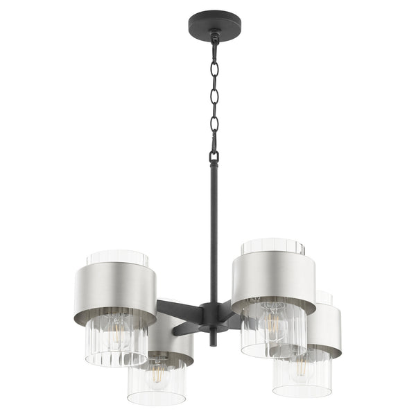 Epsilon Outdoor (Damp) Chandelier by Quorum