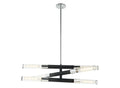 Tubo Chandelier by Matteo Lighting