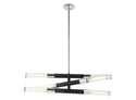 Tubo Chandelier by Matteo Lighting