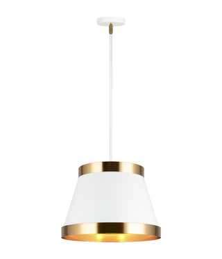 Buy white Caske Pendant by Matteo Lighting