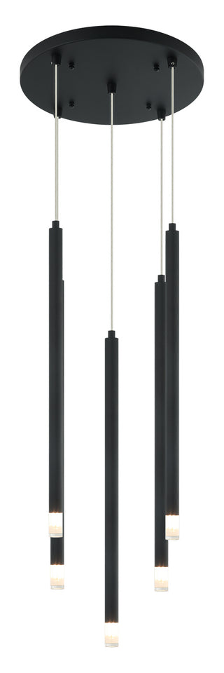 Buy matte-black Reigndrop Chandelier by Matteo Lighting