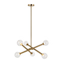 Matchstix Chandelier by Matteo Lighting