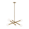 Matchstix Chandelier by Matteo Lighting