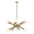 Matchstix Chandelier by Matteo Lighting